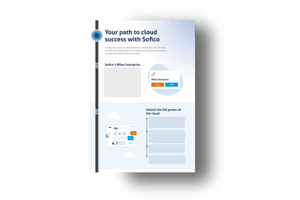 Your path to cloud success - SOFICO - Global